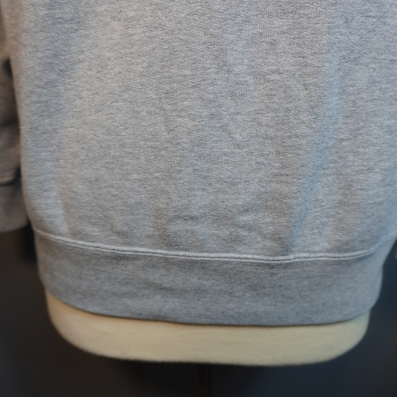 Uniqlo Womens Heather Grey Crew Neck Long-Sleeve Basic Sweatshirt Size Small - Picture 2 of 7